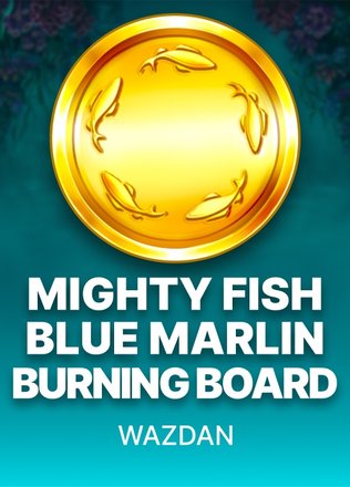 Mighty Fish Blue Marlin Burning Board